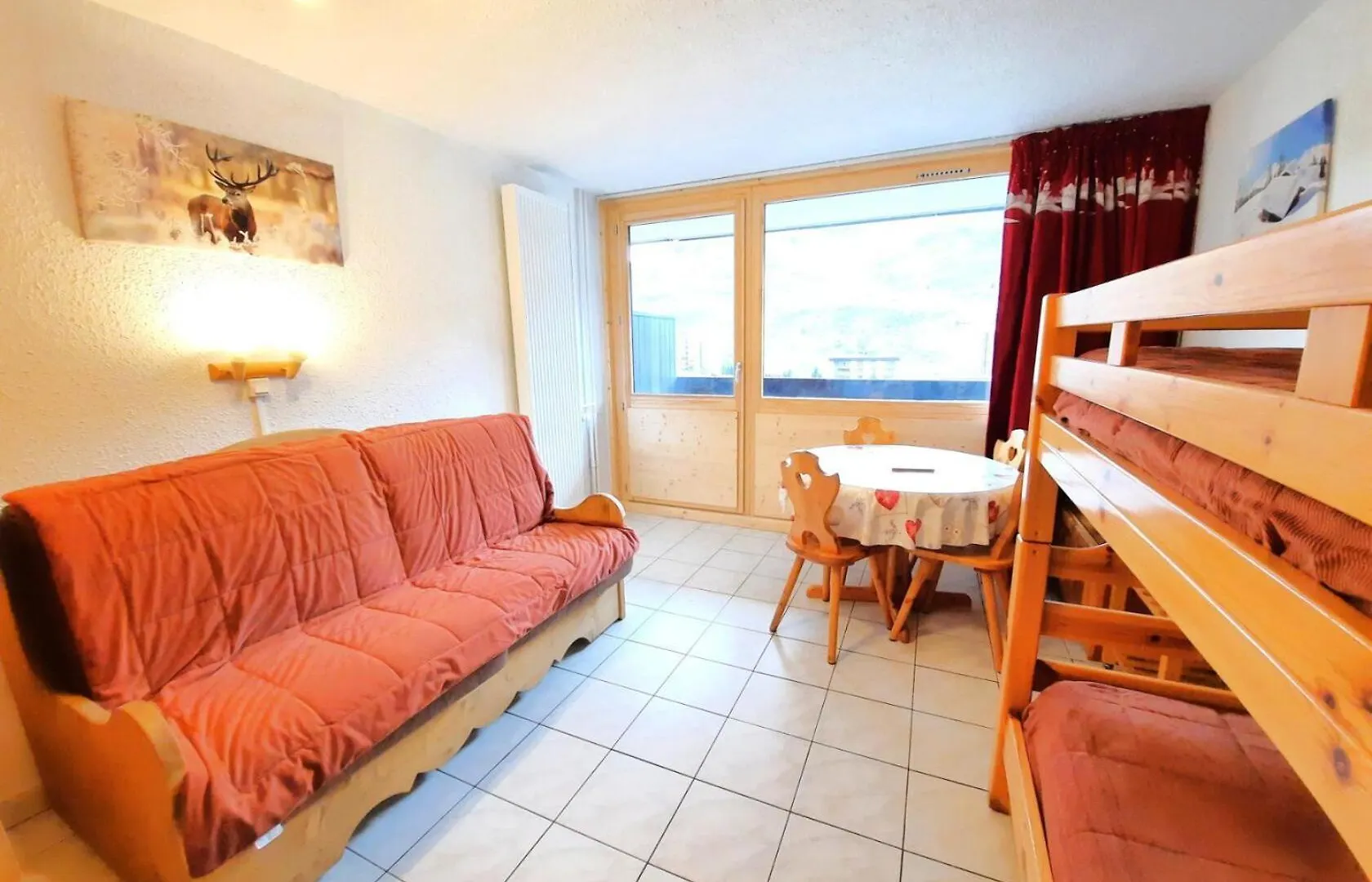 Apartmán Residence Aravis - Ski Aux Pieds Studio 3 Personnes Au Coeur Des Menuires Mae-5834 Saint-Martin-de-Belleville Francie