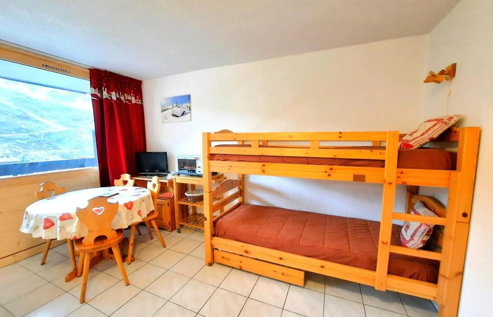 Apartmán Residence Aravis - Ski Aux Pieds Studio 3 Personnes Au Coeur Des Menuires Mae-5834 Saint-Martin-de-Belleville